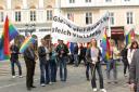 Regenbogenzug der SoHo Oberösterreich am 01. Mai